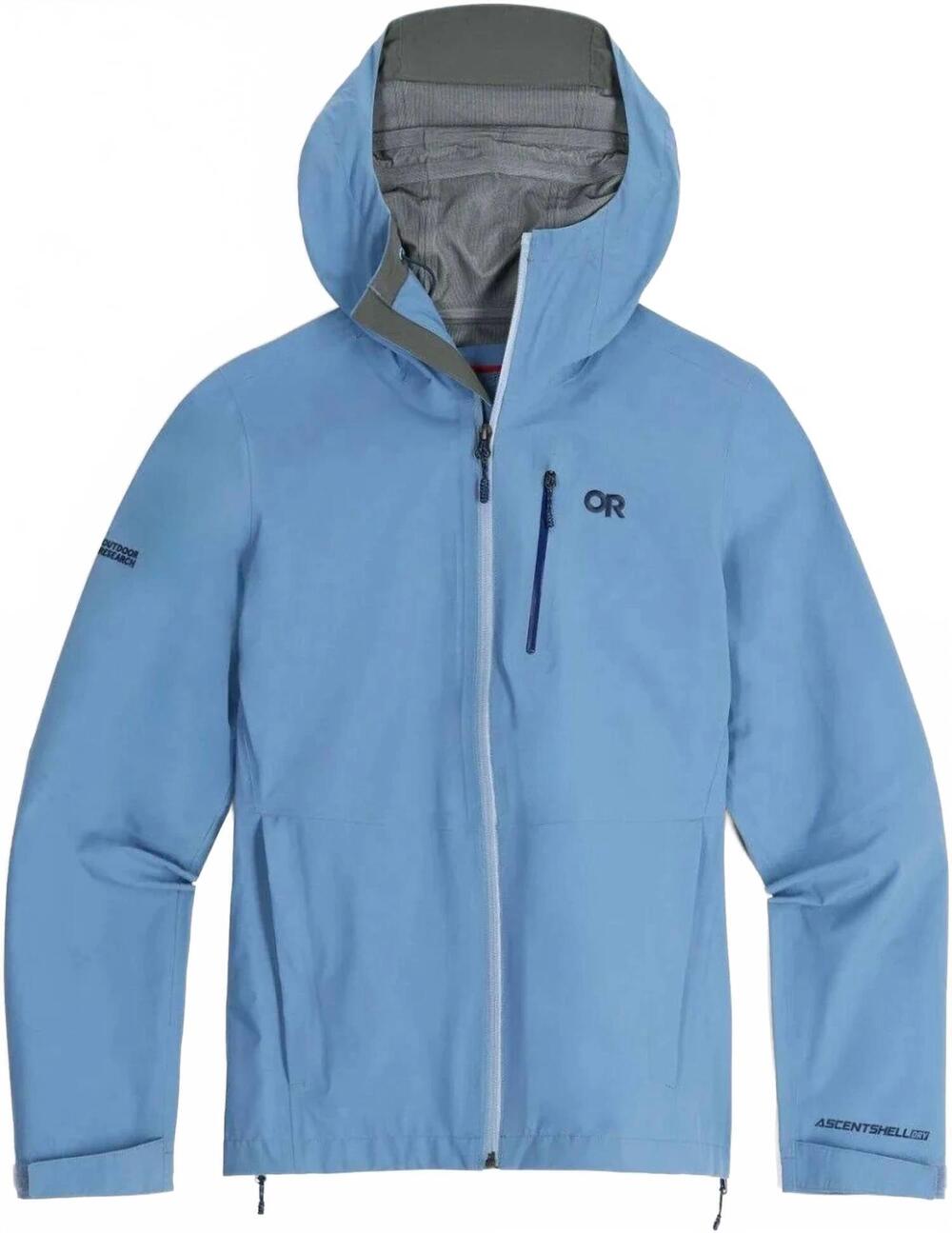 NEW OUTDOOR RESEARCH women's aspire ii jacket in olympic blue